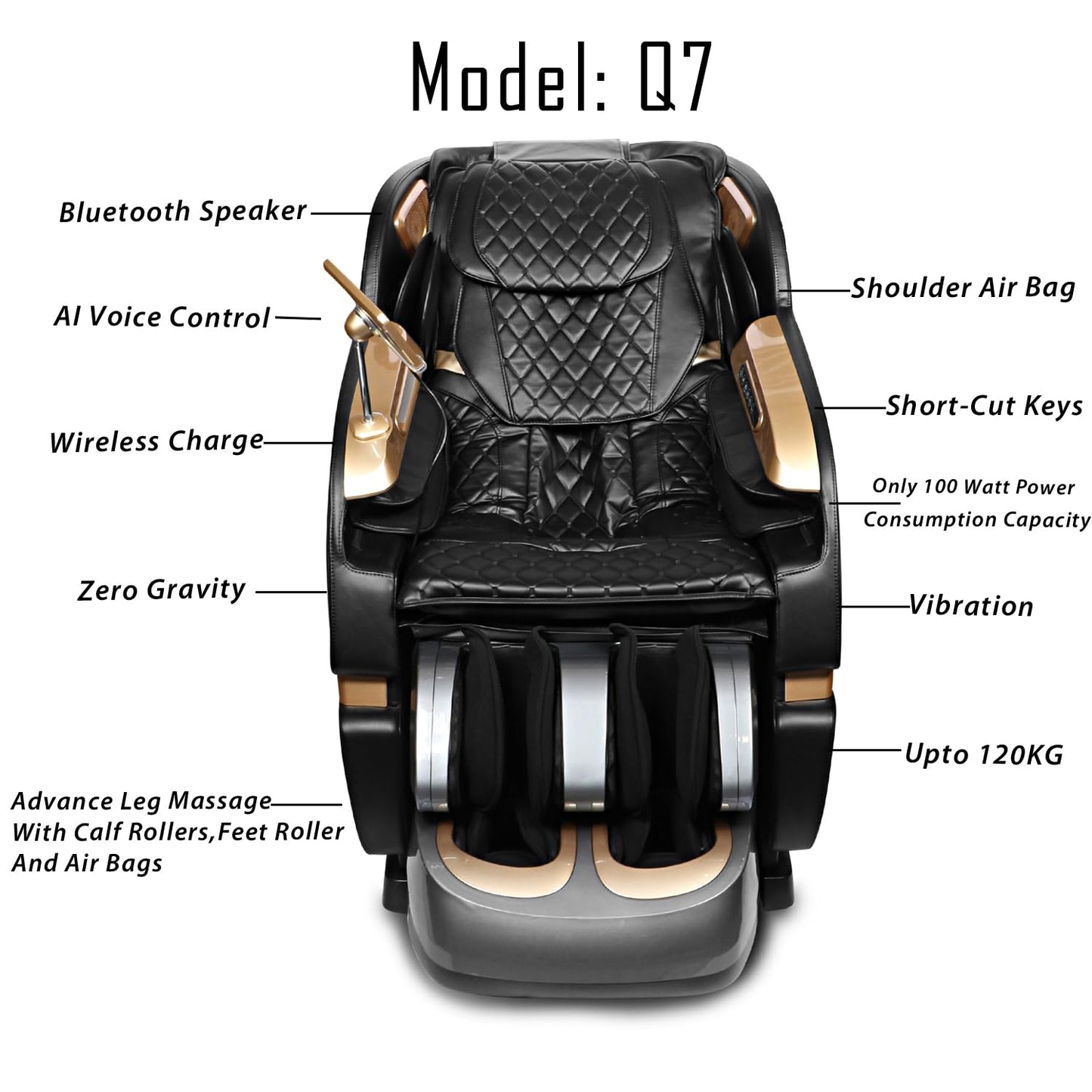 AMTY GLOBAL Q7 Massage Chair for Relaxation