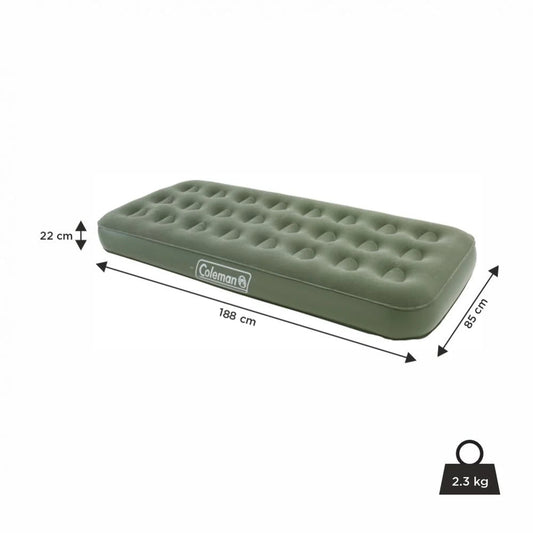 Coleman Inflatable Airbed for Indoor and Outdoor Use.