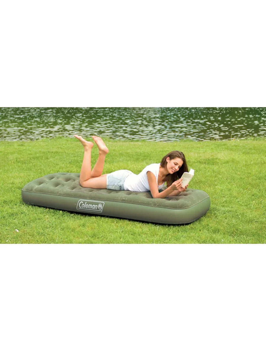 Coleman Inflatable Airbed for Indoor and Outdoor Use.