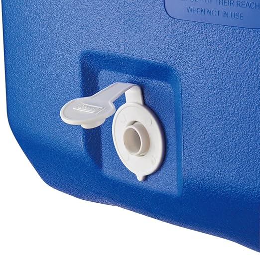 Coleman Poly-Lite Ice Box, Large Cooler Box with 45 Liter Capacity, PU Full Foam Insulation, Cools up to 2 Days; Portable Chiller icebox, Perfect for Travelling, Camping, picnics and Festivals.