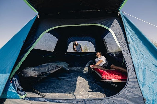 Coleman Polyester Palmetto Sleeping Bag for Adults | -1° C to 10° C | Lightweight Rectangular Sleep Bag for Travelling and Outdoors .