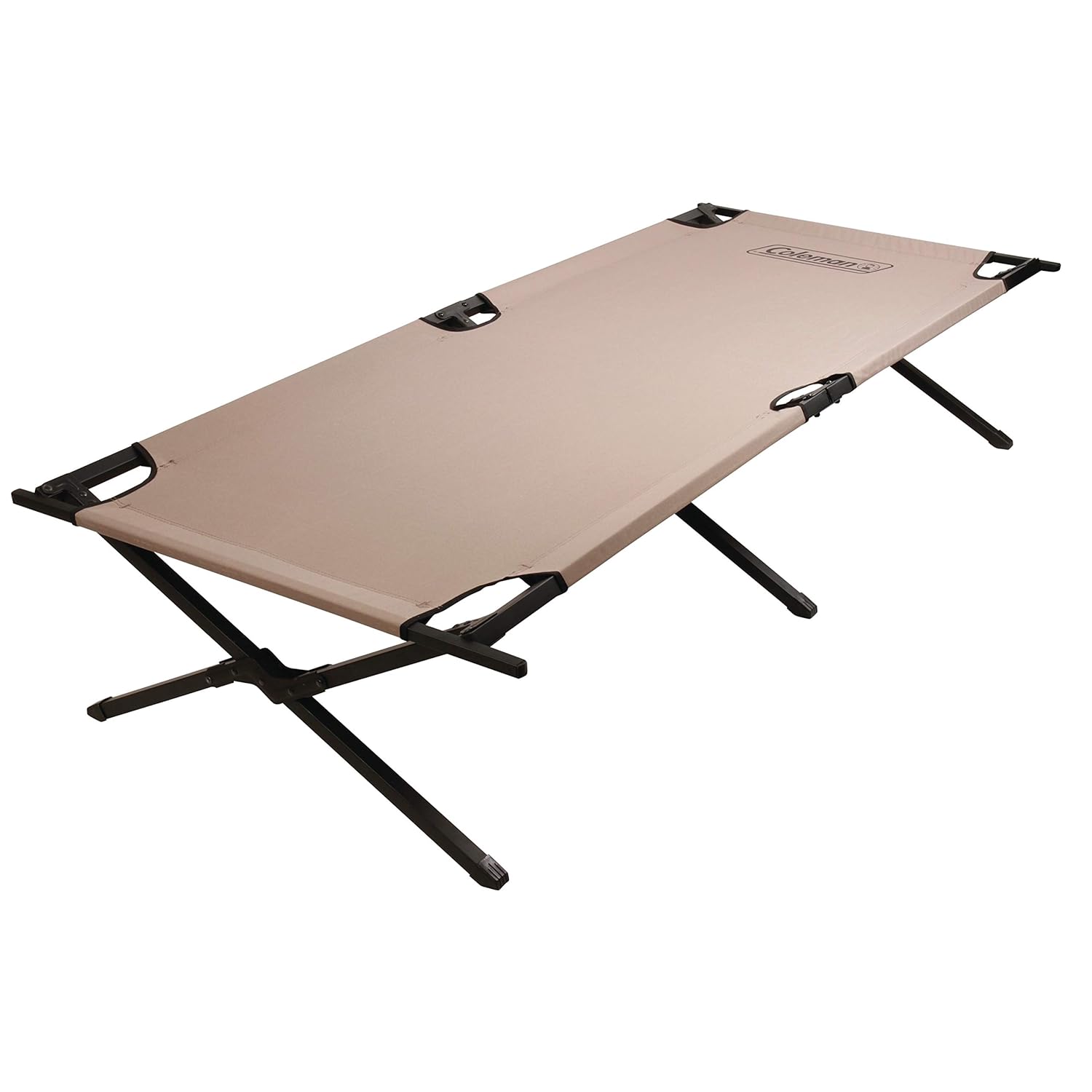 Coleman Cot Trailhead Strong Steel Stable & Portable Folding Camping Cot with Carry Bag- Supports up to 300 lbs.
