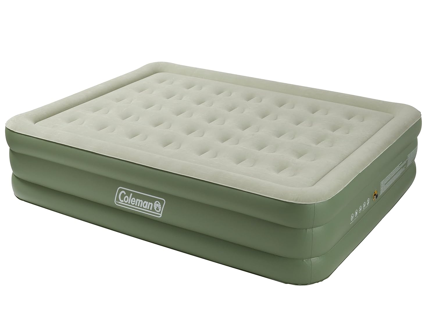 Coleman Inflatable Airbed for Indoor and Outdoor Use.