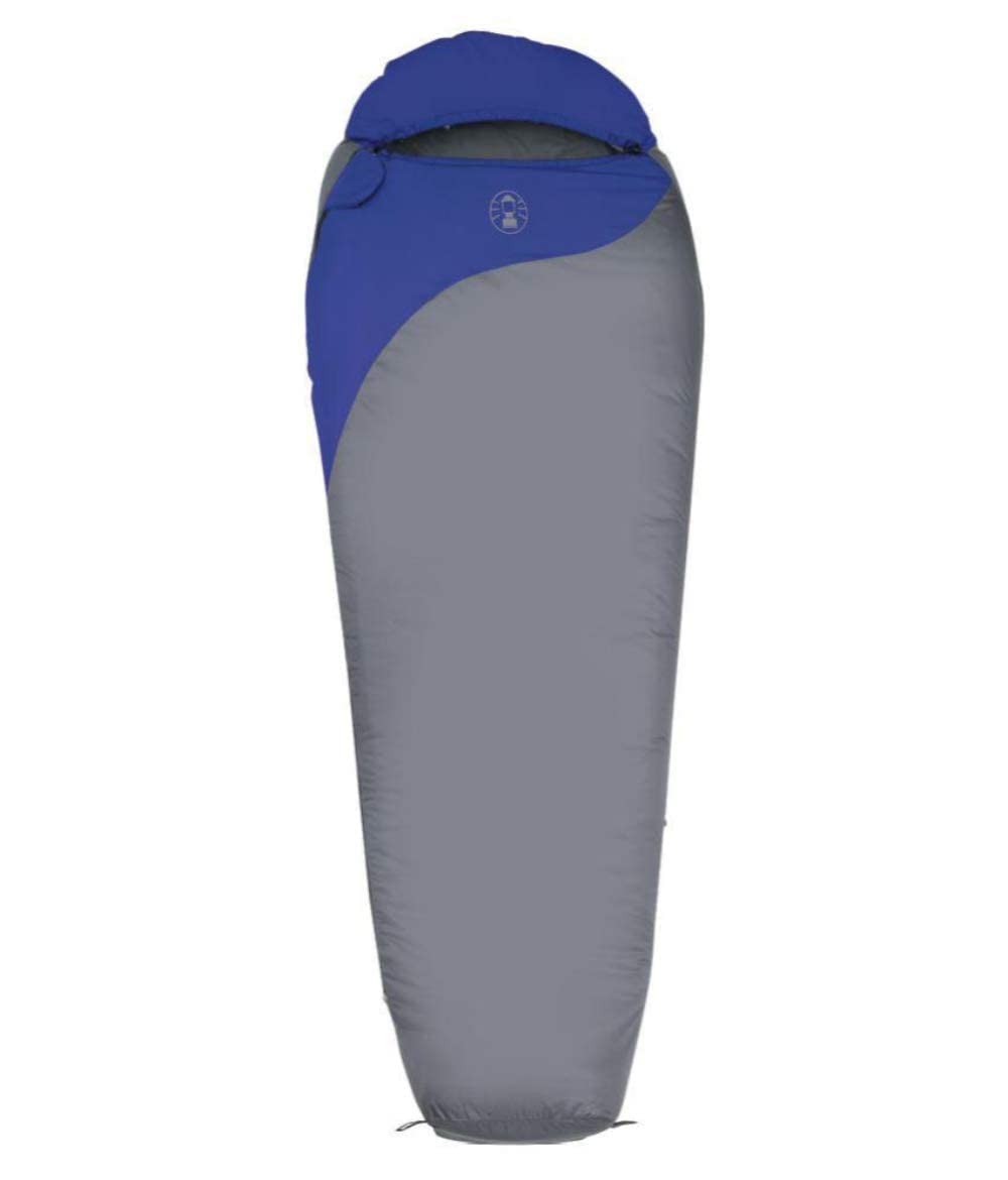 Coleman Pathfinder Mummy Sleeping Bag for Adults | -18 °C to 3°C | Lightweight Design for Camping, Hiking, and Backpacking.