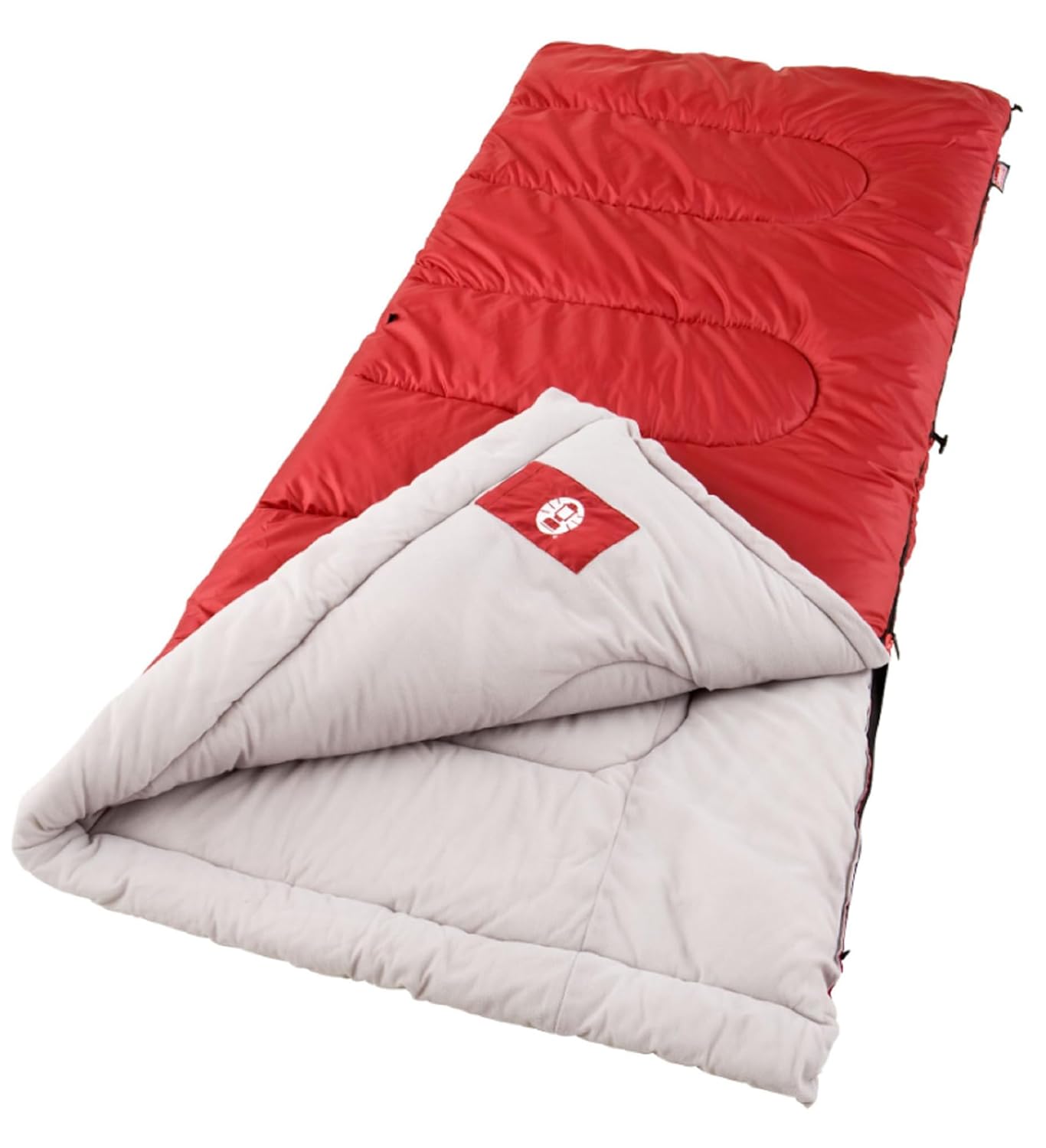 Coleman Polyester Palmetto Sleeping Bag for Adults | -1° C to 10° C | Lightweight Rectangular Sleep Bag for Travelling and Outdoors .