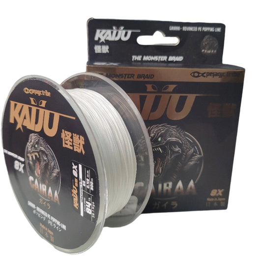 Kaiju Gairaa Advanced PE 8X Braided Fishing Line | Popping Line | 300Mt / 328Yd | White |